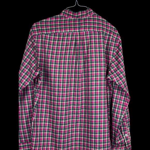 Ralph Lauren Men’s Plaid Button Down Shirt Large Multicolor Long Sleeve Cotton - Picture 10 of 14